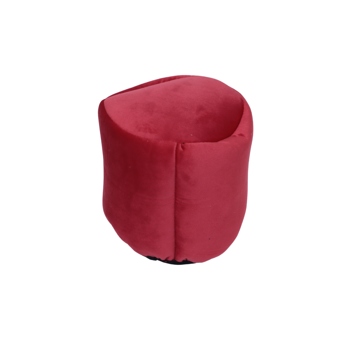 Чохол на маячок (тканина Велюр) червоний, чорний