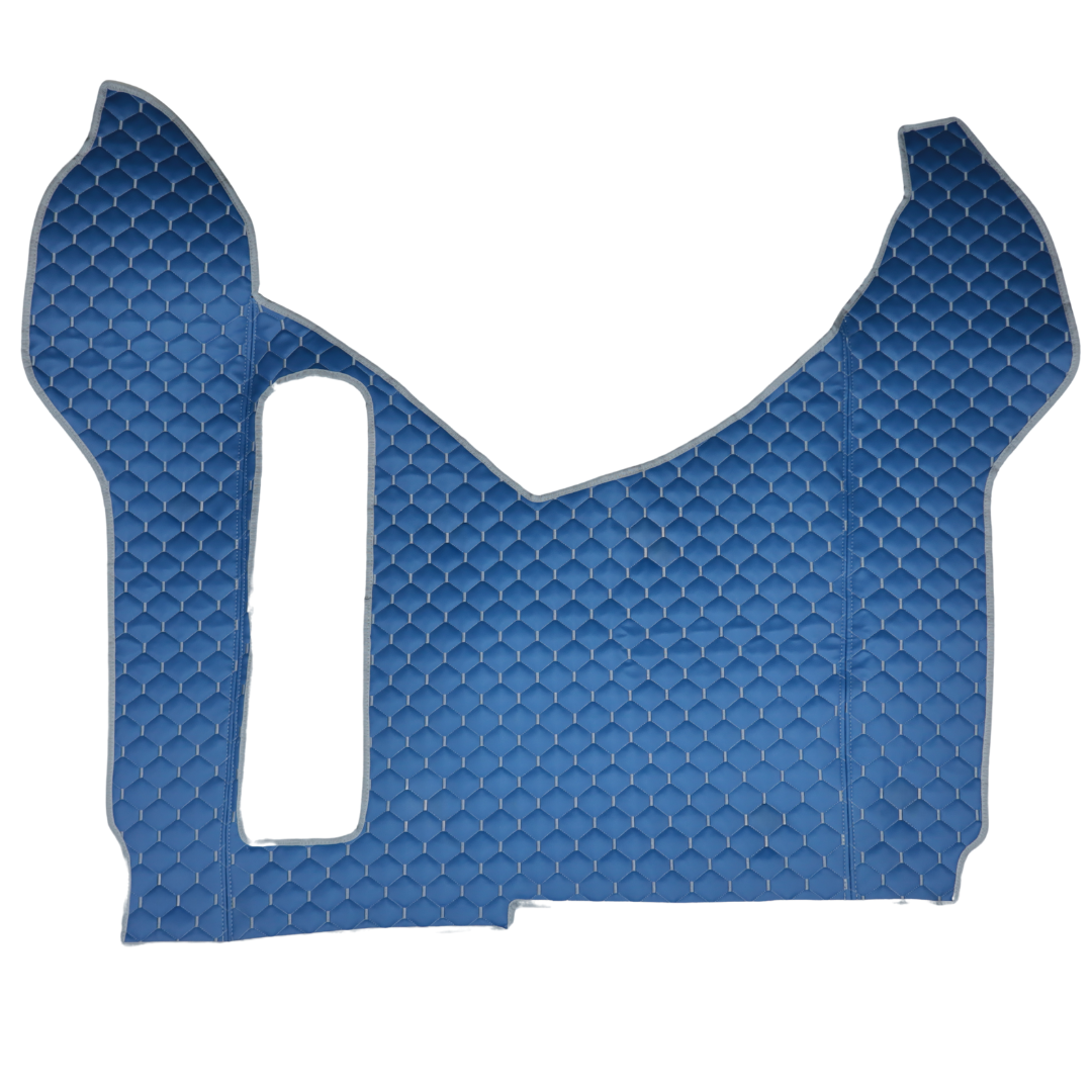 Коврик Экокожа RENAULT Premium 2006-2013; АКПП, МКПП, синий, АСП