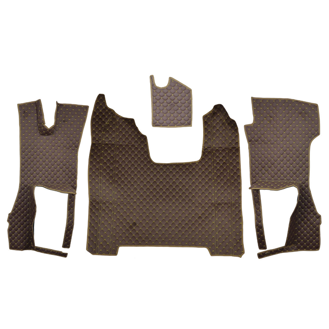 Коврик Экокожа SCANIA R c 2017; АКПП, коричневый, АСП Коврик Экокожа SCANIA R c 2017; АКПП, коричневый, АСП