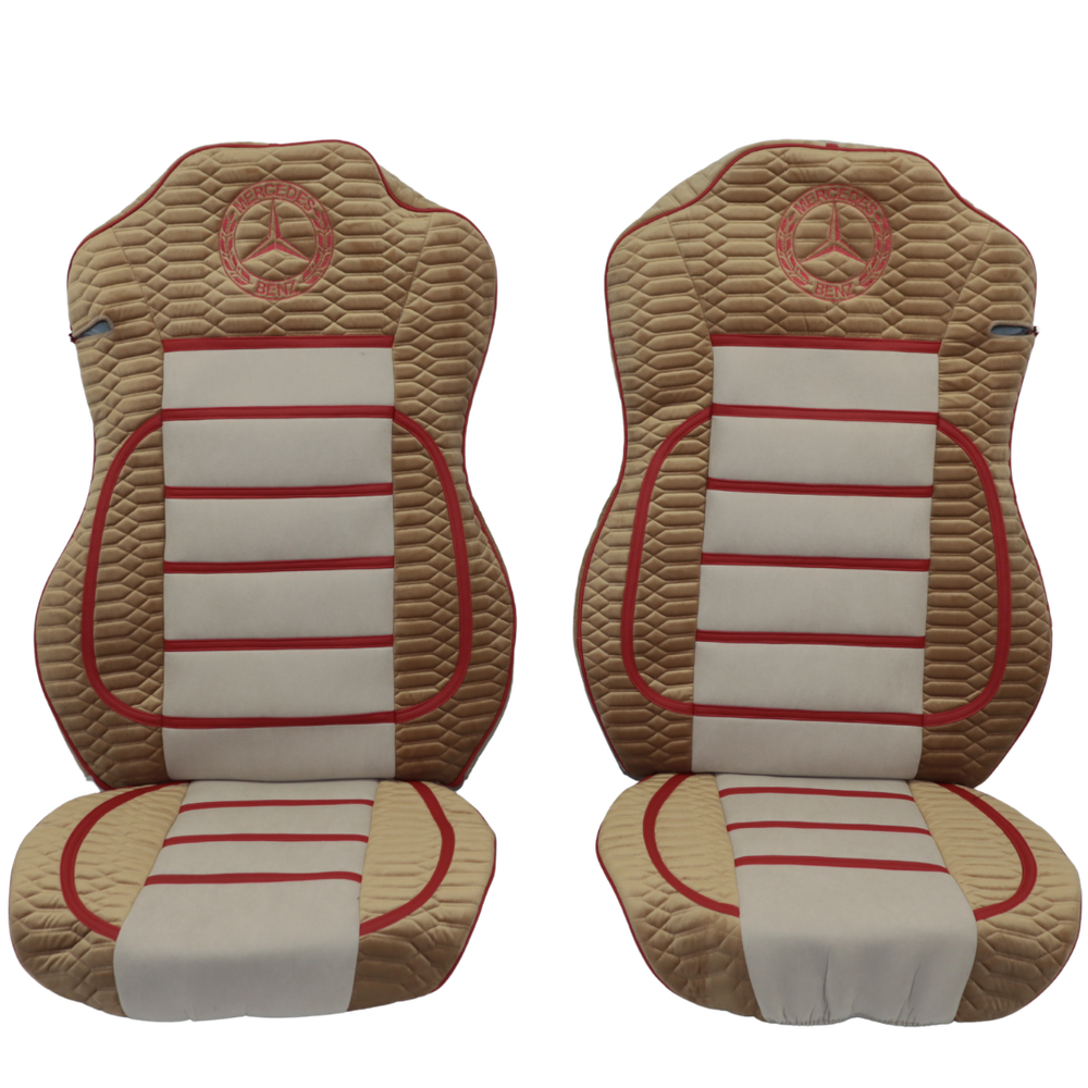 Чохол на сидіння Mercedes Actros EURO 6 бежевий Чохол на сидіння Mercedes Actros EURO 6 бежевий
