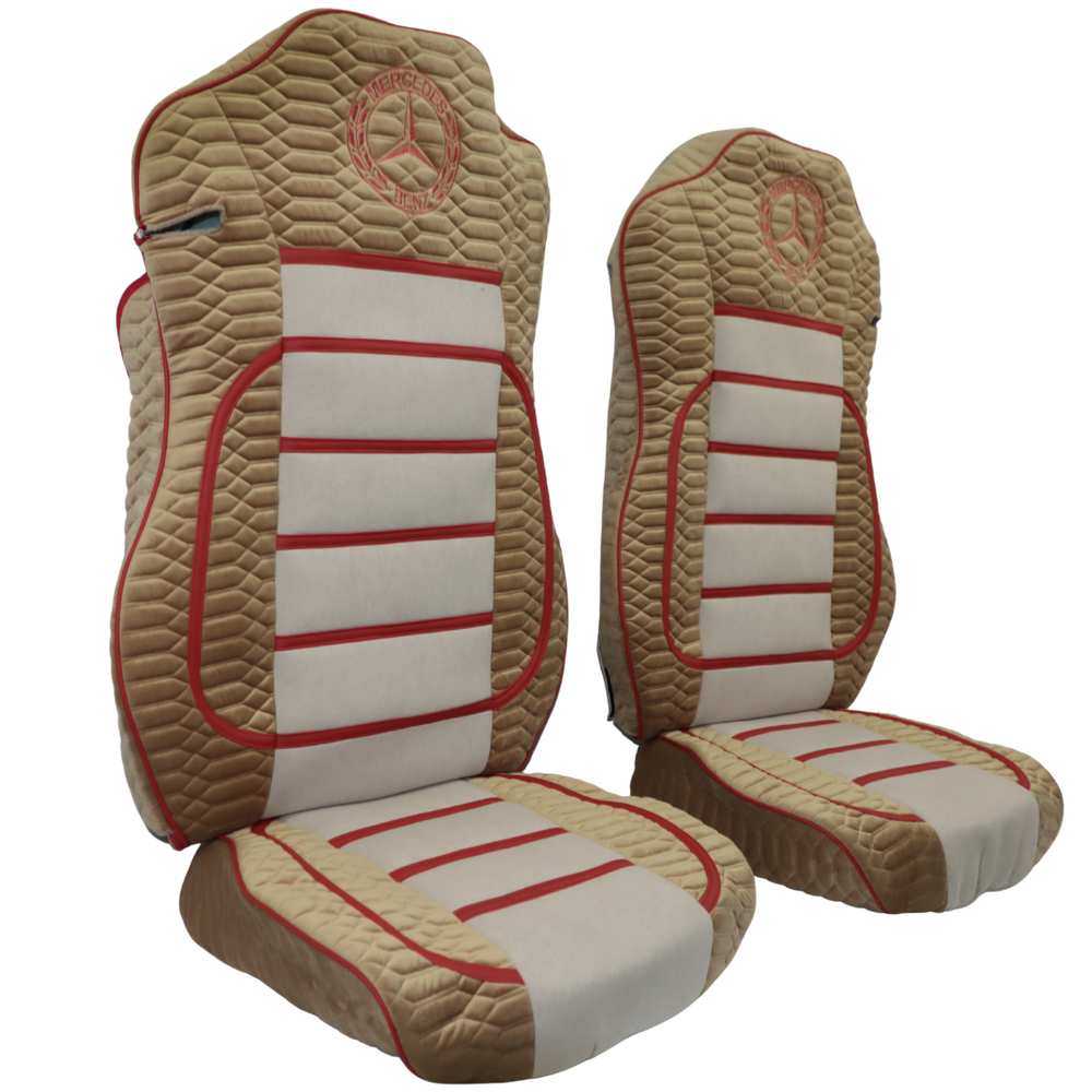 Чохол на сидіння Mercedes Actros EURO 6 бежевий Чохол на сидіння Mercedes Actros EURO 6 бежевий