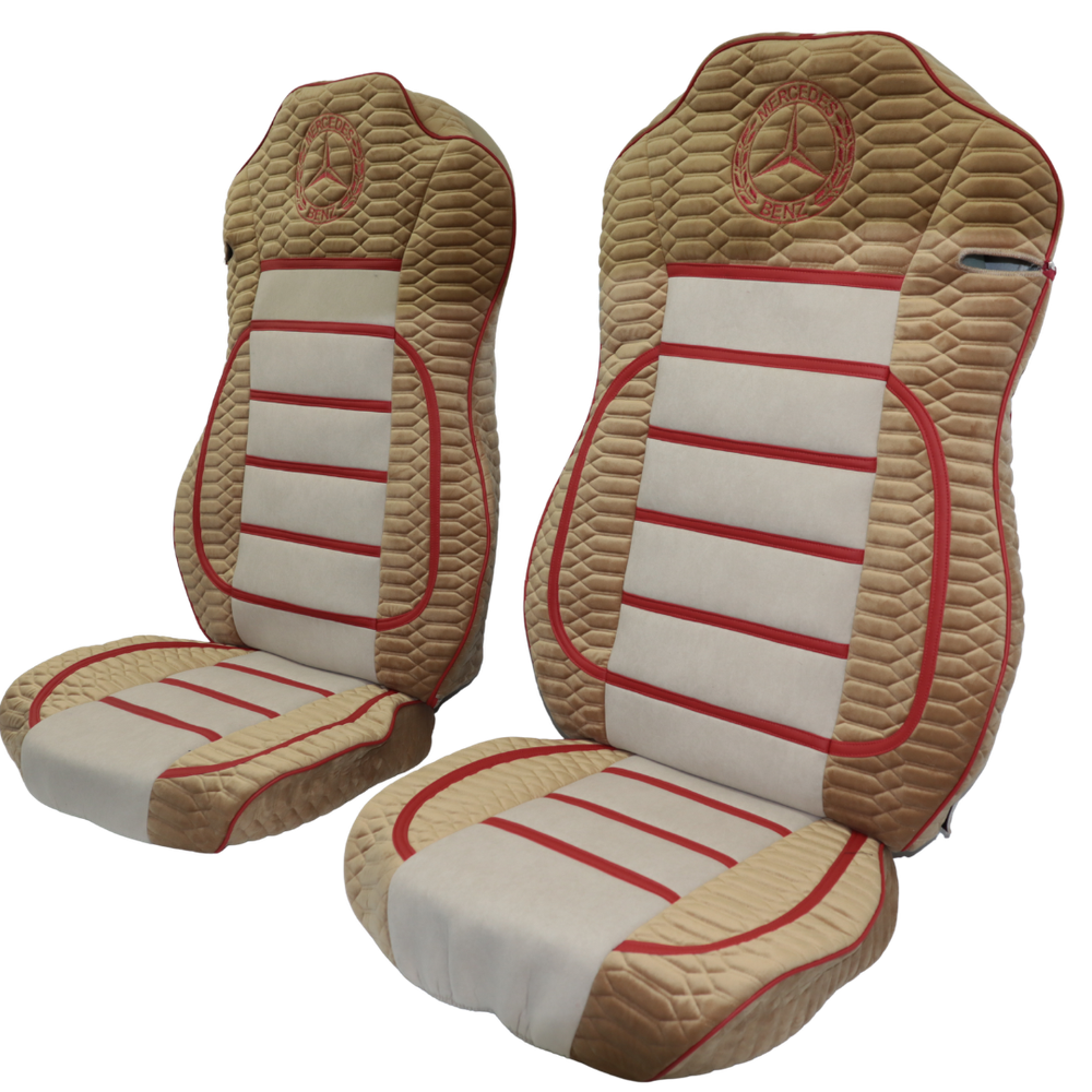 Чохол на сидіння Mercedes Actros EURO 6 бежевий Чохол на сидіння Mercedes Actros EURO 6 бежевий