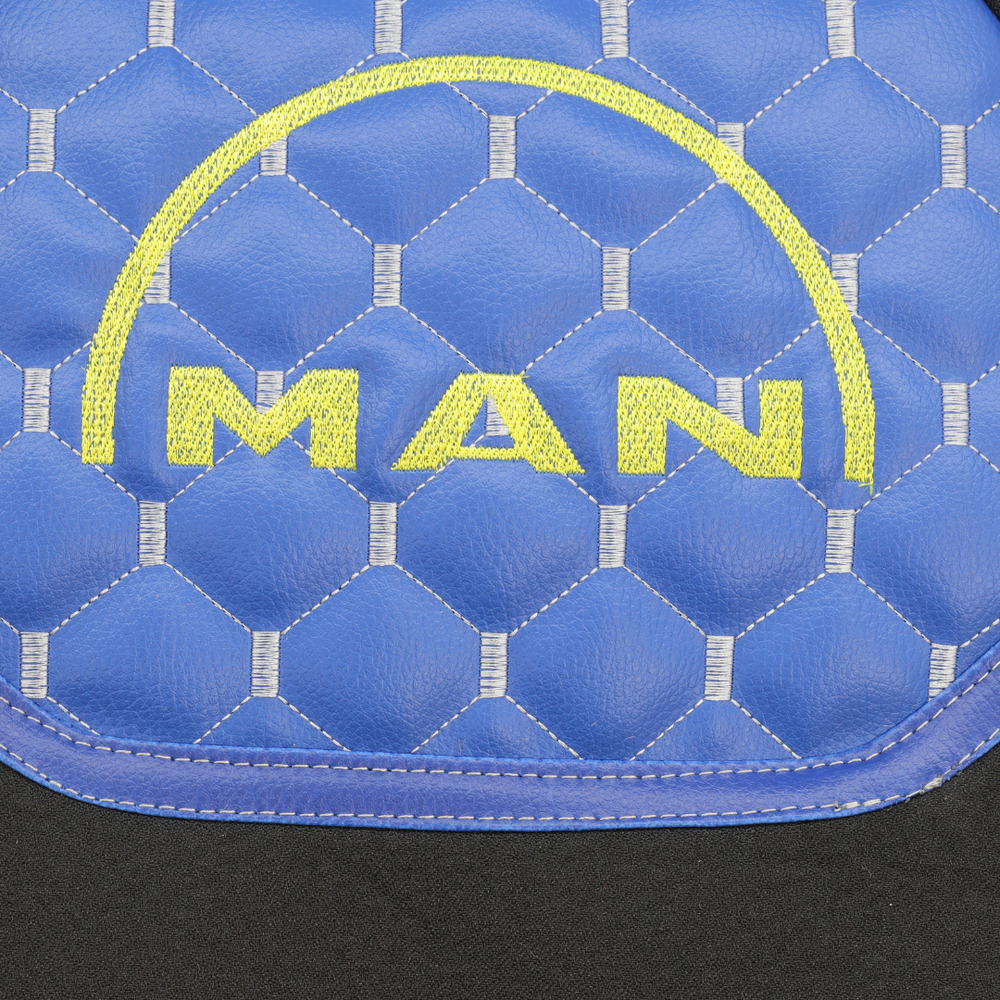 Чехол на сиденья KILIFI MAN TGX,TGA,TGL,TGM,TGS; (2007-2020) 1 ремень, водитель (Низкий) пассажир (Высокий) синий Чехол на сиденья KILIFI MAN TGX,TGA,TGL,TGM,TGS; (2007-2020) 1 ремень, водитель (Низкий) пассажир (Высокий) синий