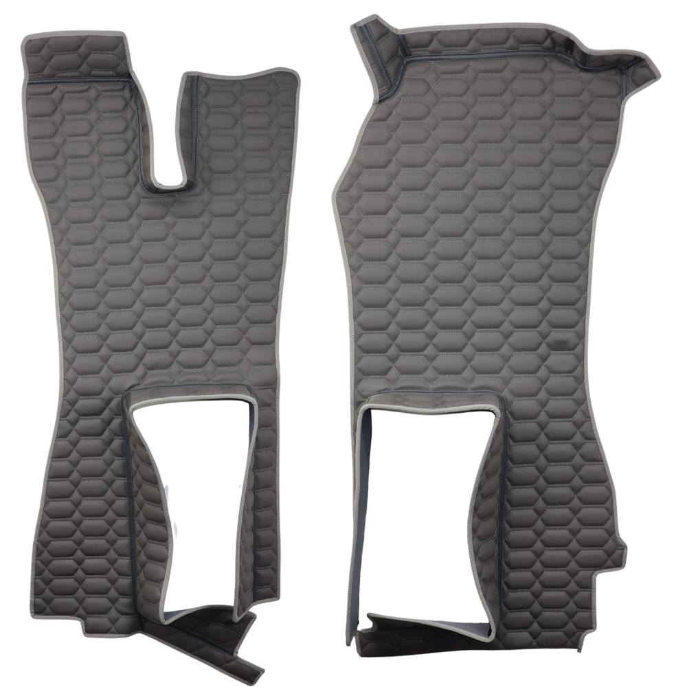 Коврик 3D Экокожа SCANIA R 2014-2016; АКПП, серый, Коврик 3D Экокожа SCANIA R 2014-2016; АКПП, серый,