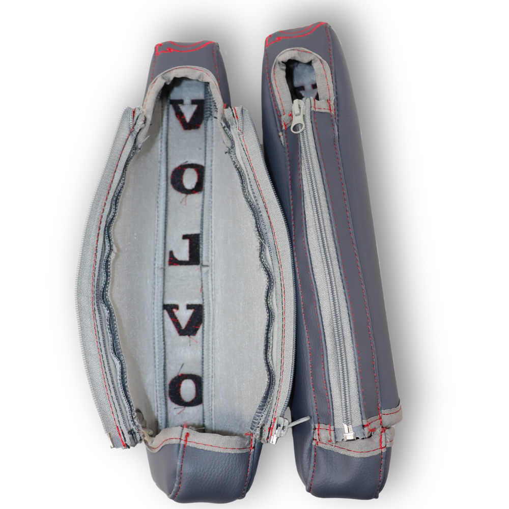 Подлокотник Экокожа VOLVO E-6\серые\ (2 шт.)