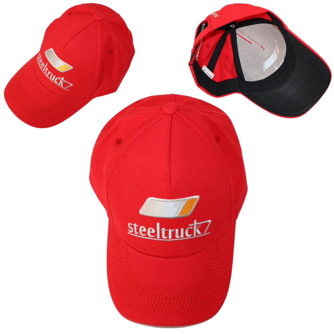 Кепка Steeltruck (красная) лето