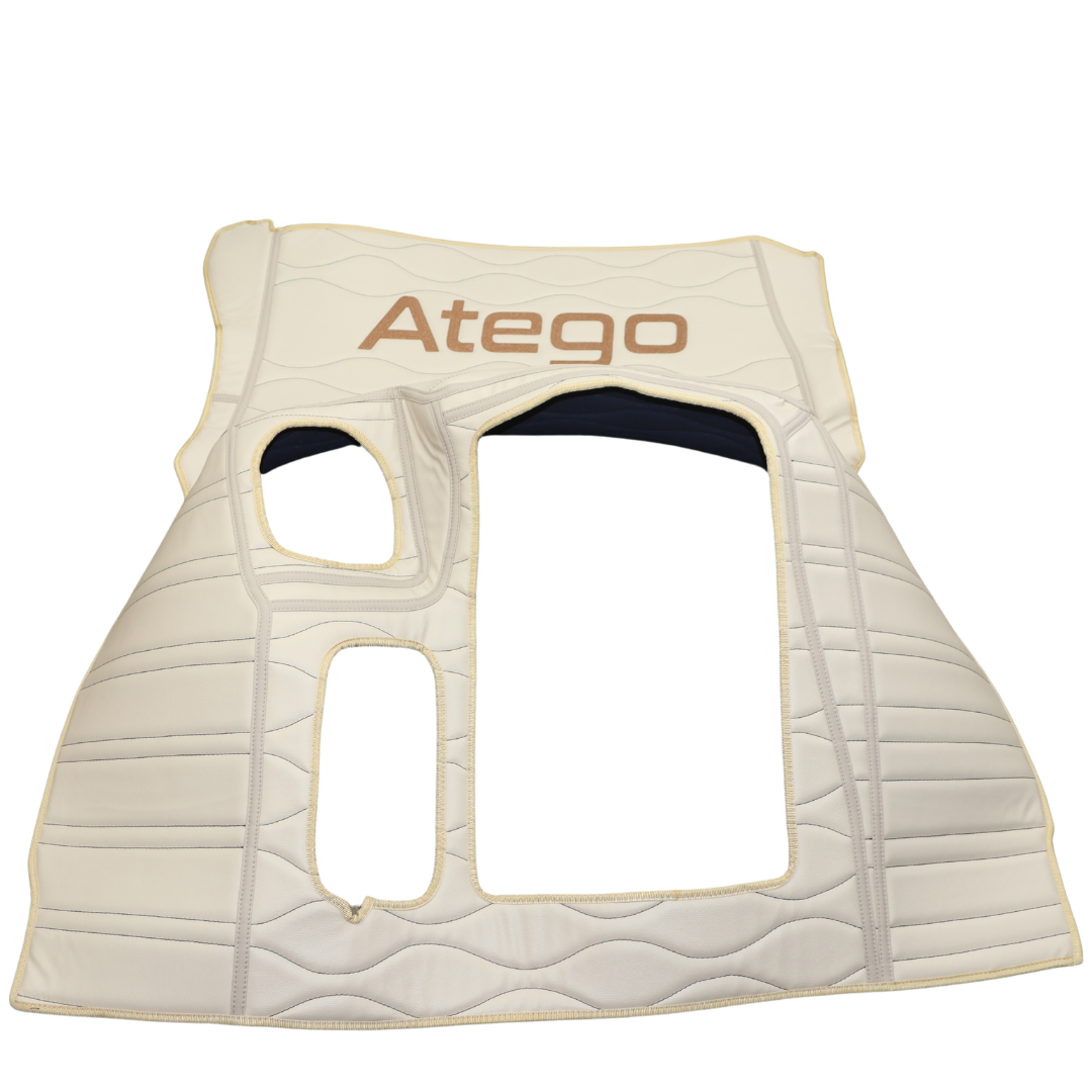 Килимок 3D Екошкіра Mercedes Atego EURO 6 з 2013р., бежевий Килимок 3D Екошкіра Mercedes Atego EURO 6 з 2013р., бежевий