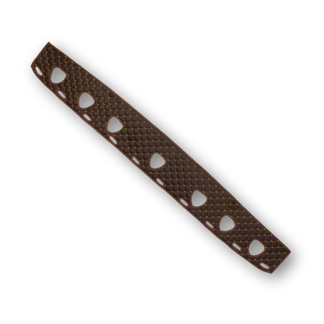 Накидка на торпеду SCANIA R коричнева Накидка на торпеду SCANIA R коричнева