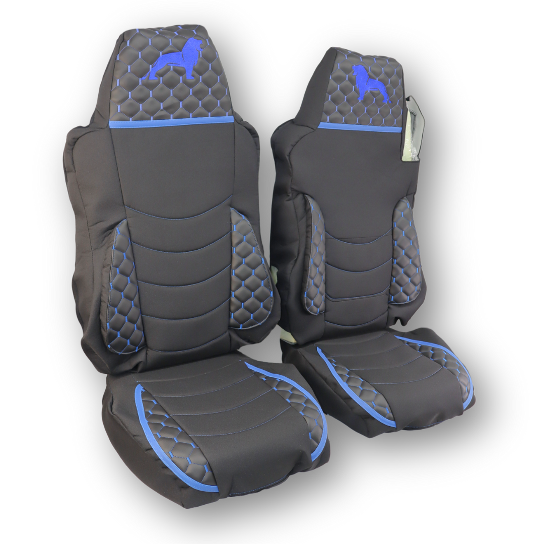 Чехол на сиденья KILIFI MAN TGX,TGA,TGL,TGM,TGS; (2005-2020) 1 ремень водитель; черный