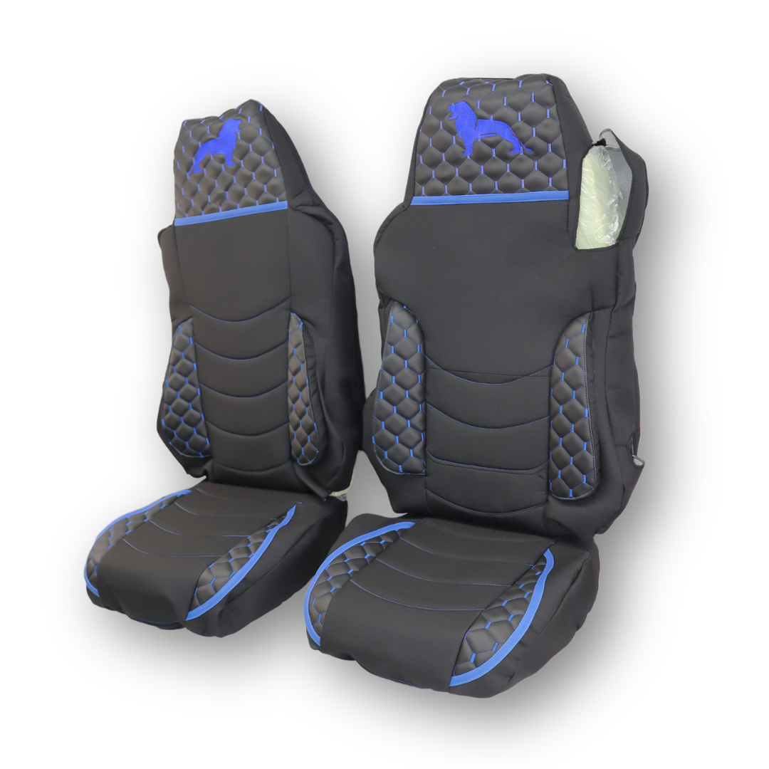 Чехол на сиденья KILIFI MAN TGX,TGA,TGL,TGM,TGS; (2005-2020) 1 ремень водитель; черный