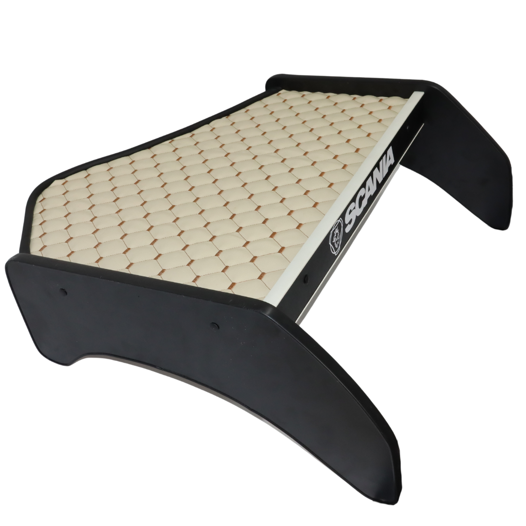 Полка кабины SCANIA 420 R бежевая\ST- Экокожа стёжка\