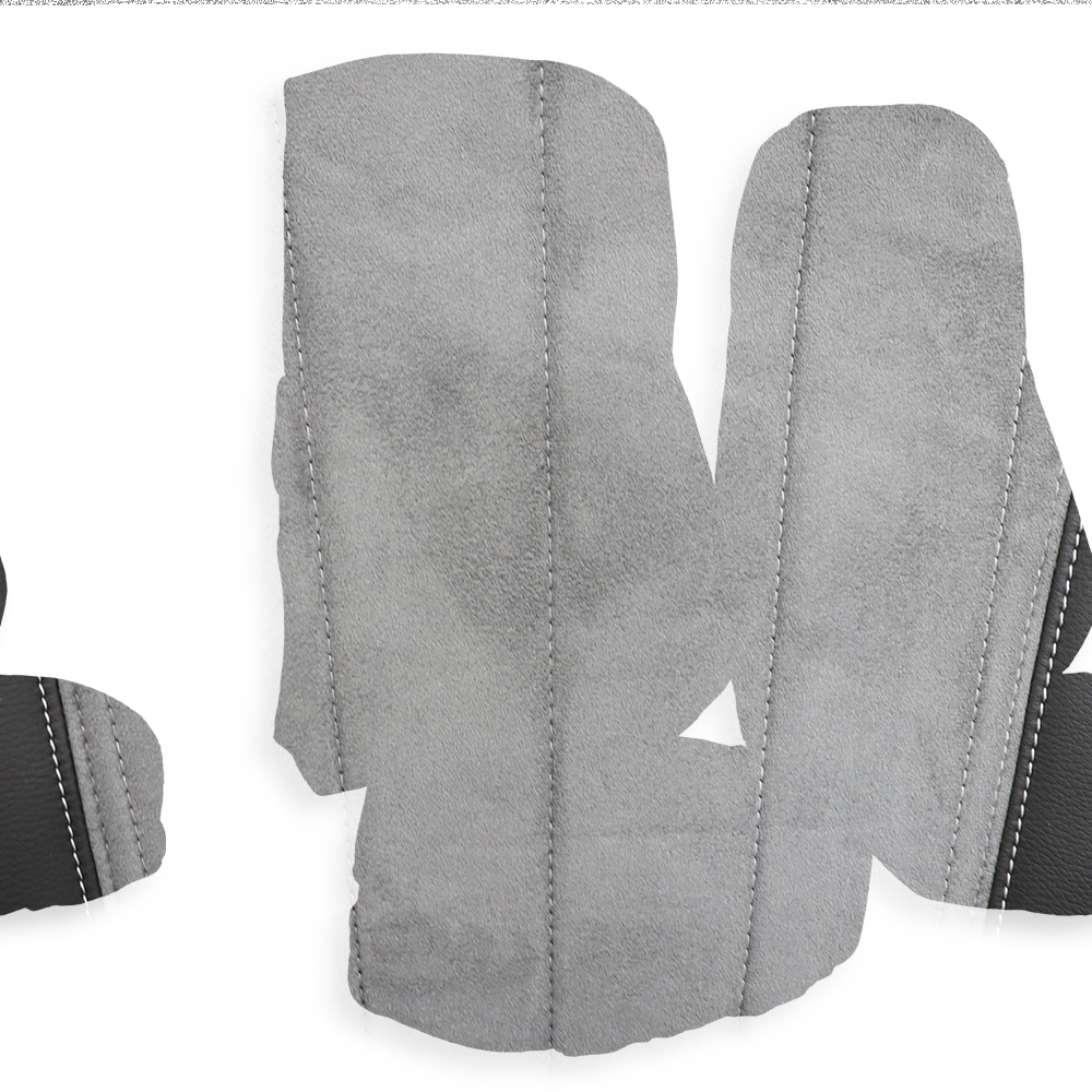 Чохол на сидіння DAF XF105 106 XG CF85 LF (2013-2024) велюр сірий-чорна шкіра Чохол на сидіння DAF XF105 106 XG CF85 LF (2013-2024) велюр сірий-чорна шкіра