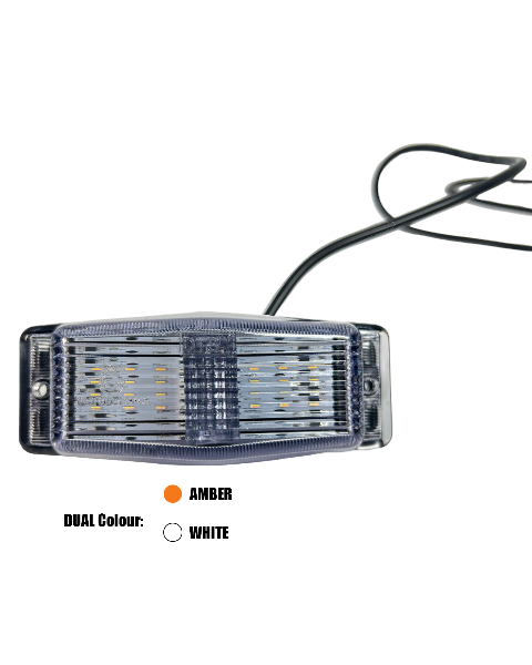 Фонарик габаритный Holland Style LED 12-24v (белый\желтый)