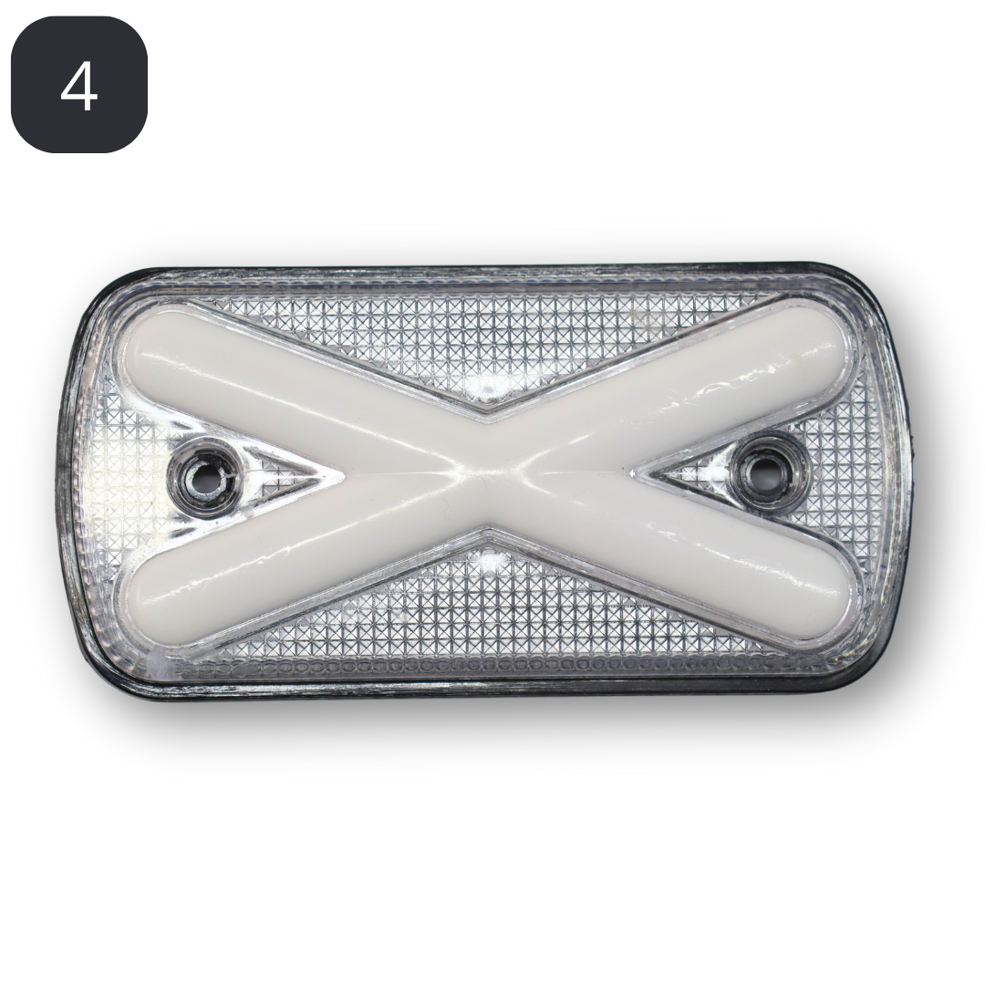 Фонарь габаритный LED 24V белый NEON уценка
