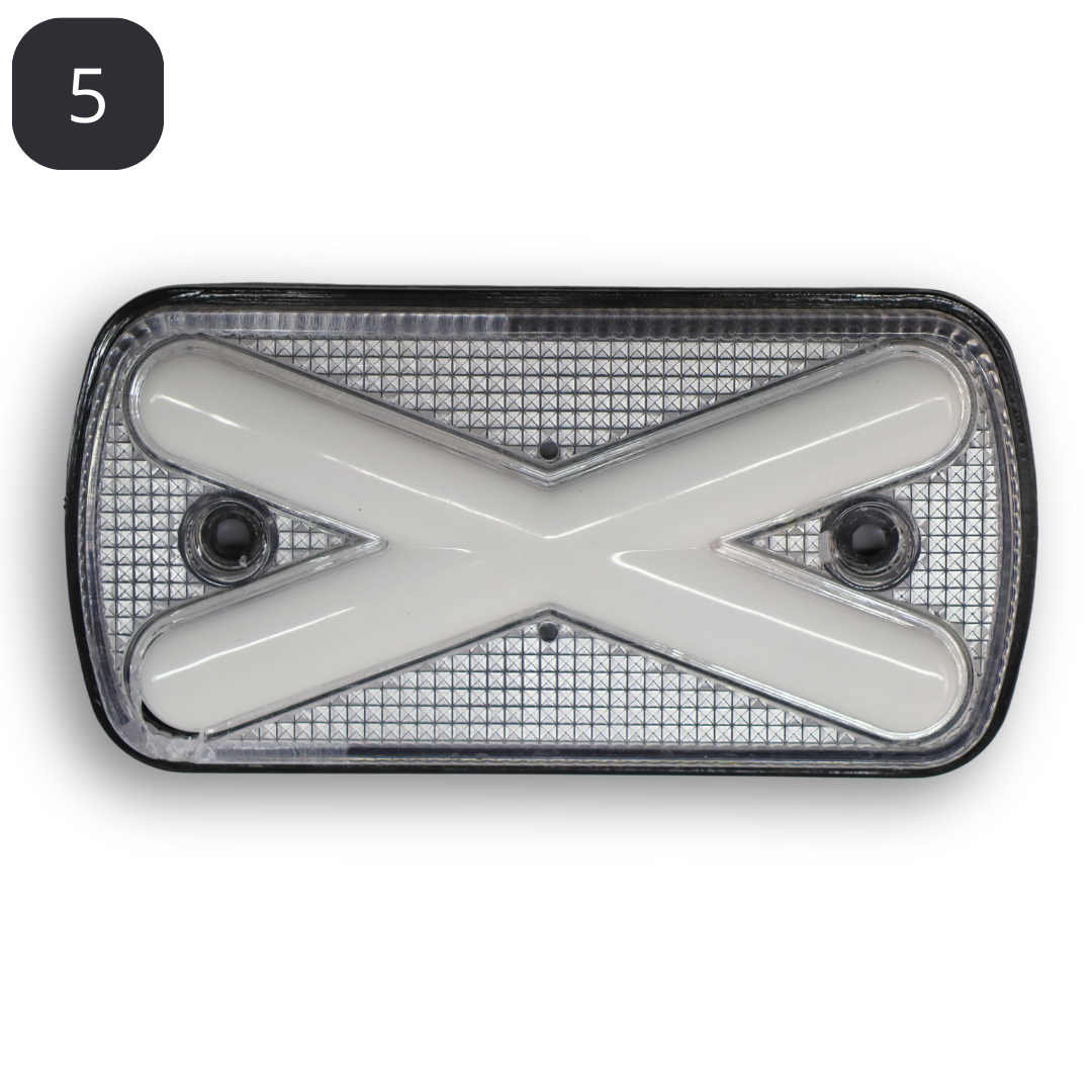 Фонарь габаритный LED 24V белый NEON уценка