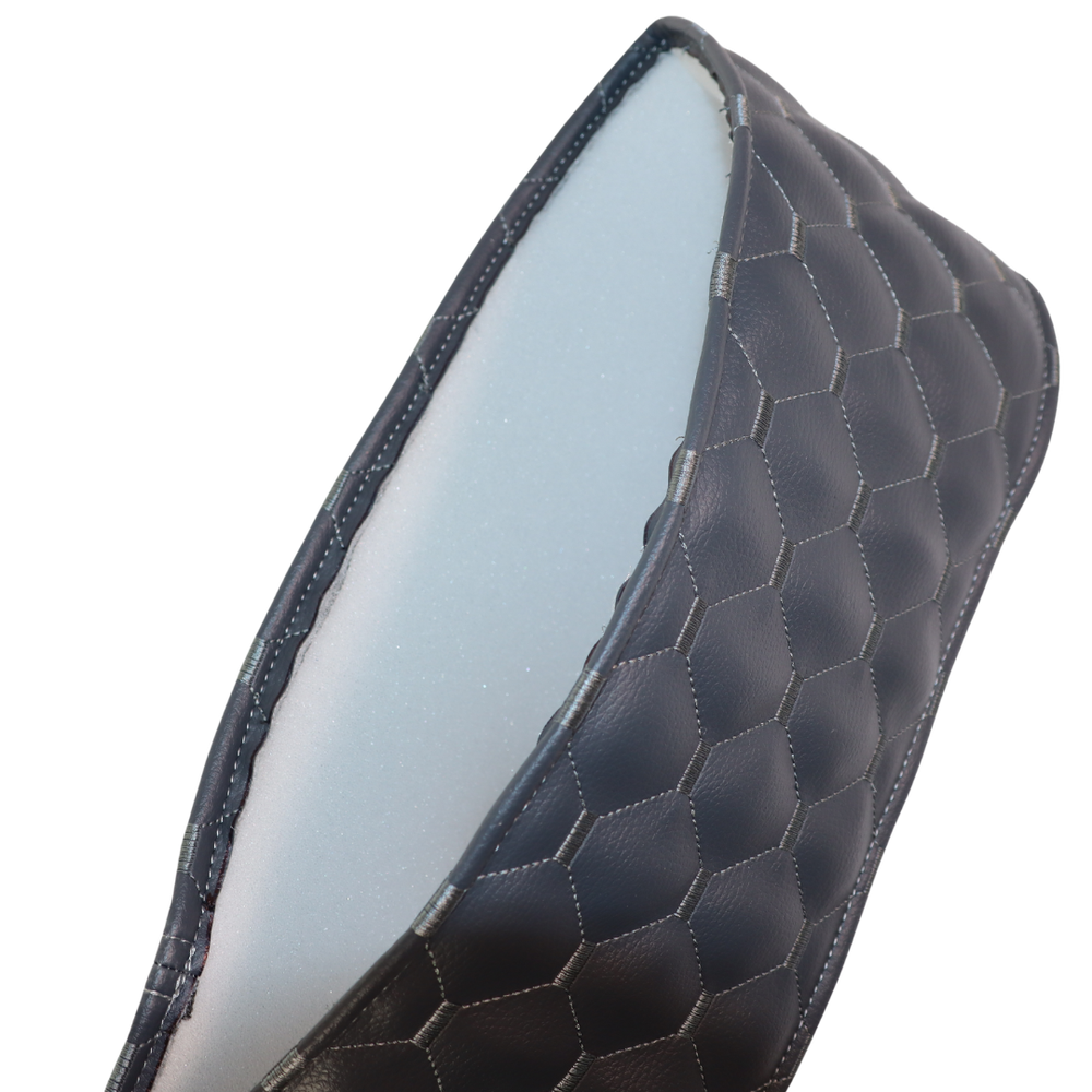 Оплетка руля Экокожа Ø 45см - серая Оплетка руля Экокожа Ø 45см - серая