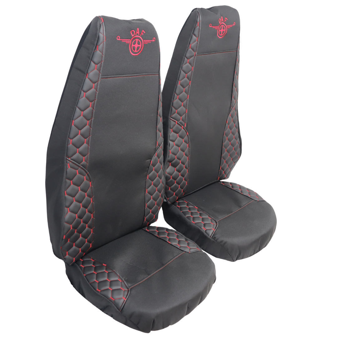 Чехол на сиденья Экокожа DAF LF черный ST