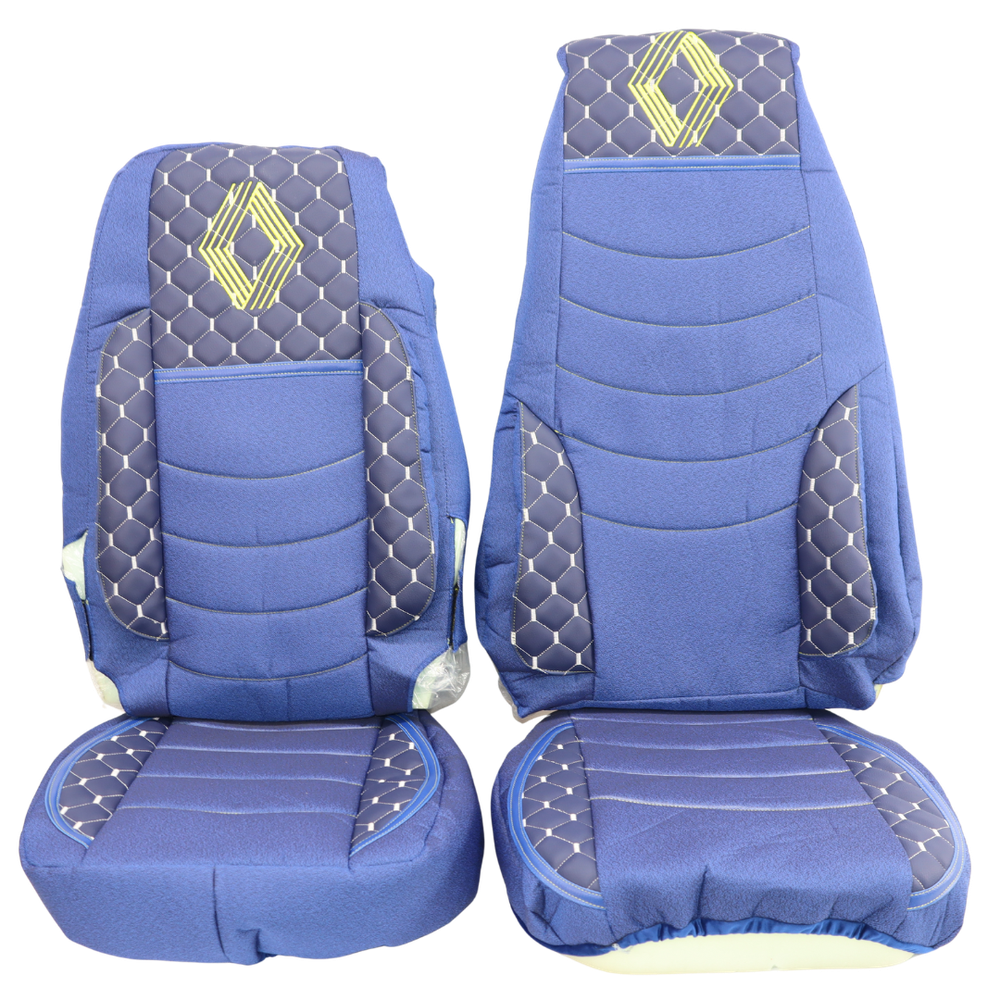 Чехол на сиденья KILIFI Renault Magnum, трасформер пассажирское сидение, синий Чехол на сиденья KILIFI Renault Magnum, трасформер пассажирское сидение, синий