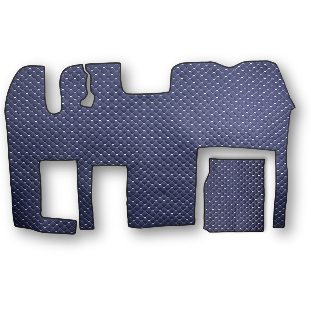 Килимок Екошкіра RENAULT Magnum 1996-2013; трансформер, , МКПП. синій, Килимок Екошкіра RENAULT Magnum 1996-2013; трансформер, , МКПП. синій,