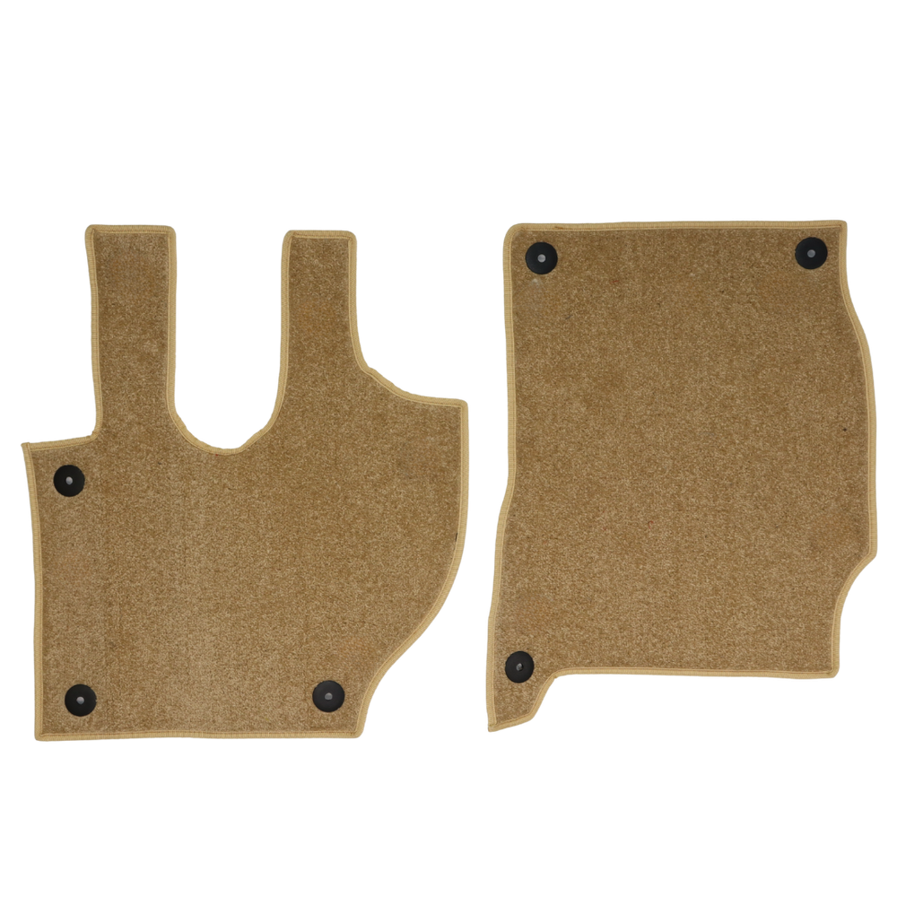 Килимок салону ковролін з кліпсами VOLVO ERO 5, бежевий, Килимок салону ковролін з кліпсами VOLVO ERO 5, бежевий,