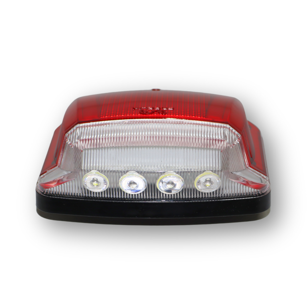 Подсветка номера прицепа красная LED 24V 130*126,5