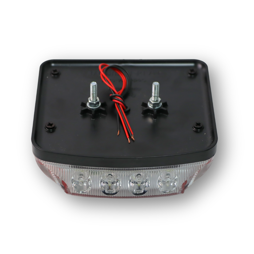 Подсветка номера прицепа красная LED 24V 130*126,5