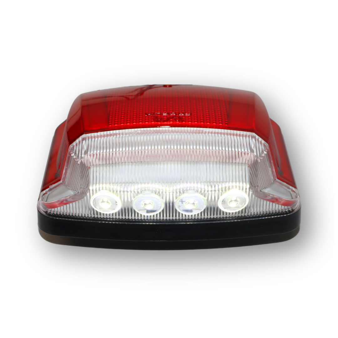 Подсветка номера прицепа красная LED 24V 130*126,5