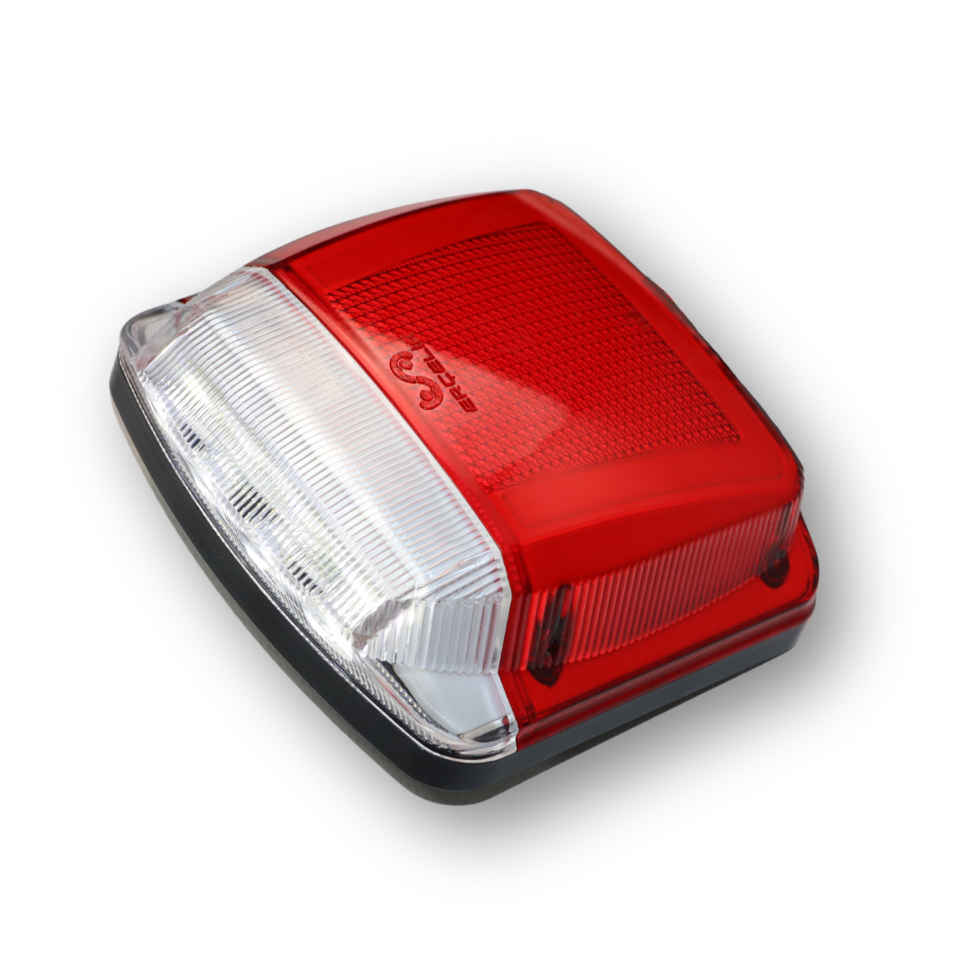 Подсветка номера прицепа красная LED 24V 130*126,5