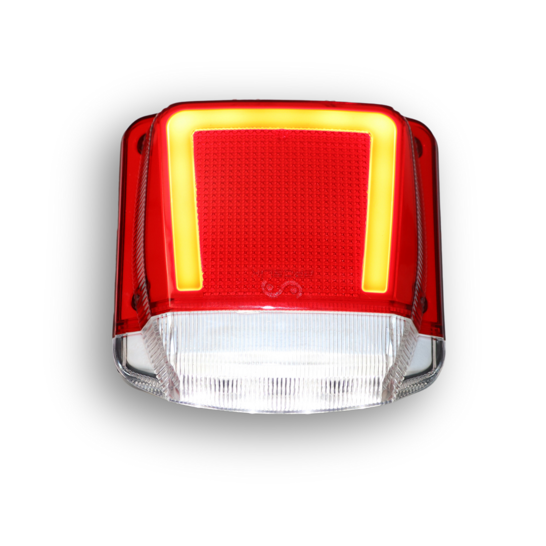 Подсветка номера прицепа красная LED 24V 130*126,5