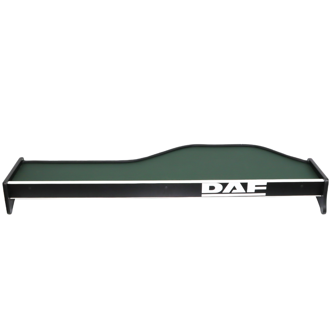 Полка кабины длинная DAF 105 зелёная\ST- Экокожа\