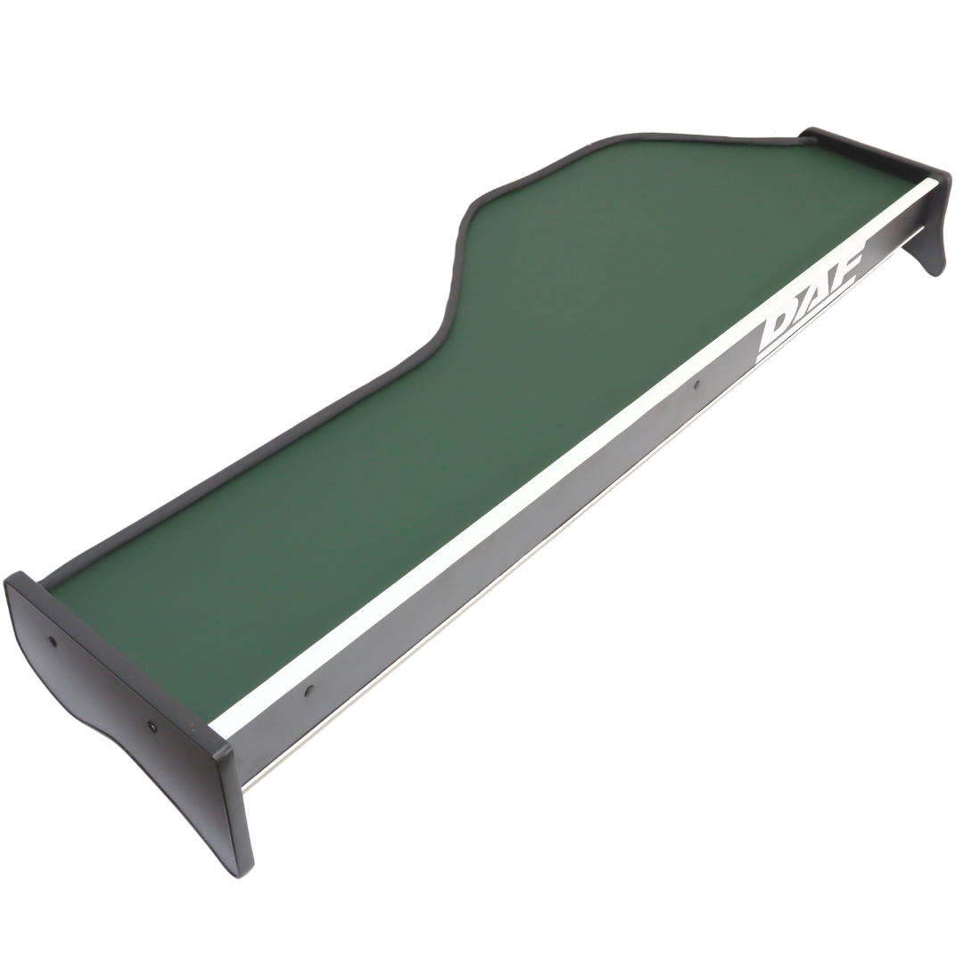 Полка кабины длинная DAF 105 зелёная\ST- Экокожа\