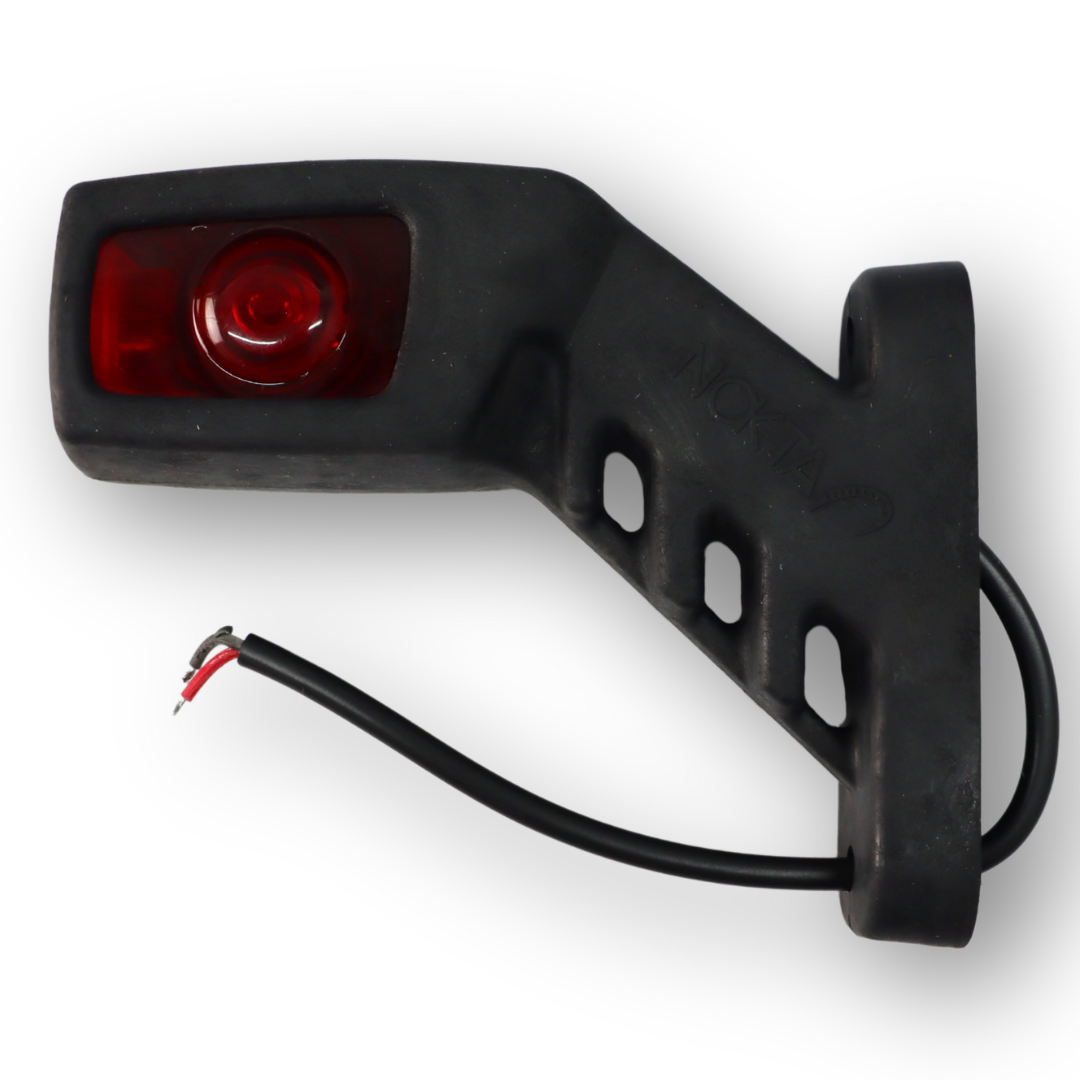 Фонарь габаритный рог LED-24V\13 см (угол 45*) Фонарь габаритный рог LED-24V\13 см (угол 45*)