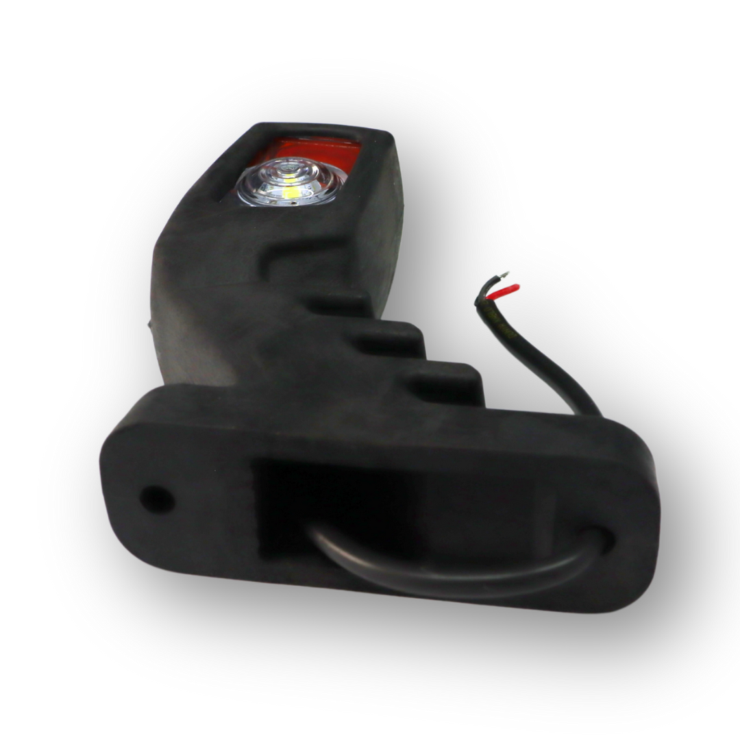 Фонарь габаритный рог LED-24V\13 см (угол 45*) Фонарь габаритный рог LED-24V\13 см (угол 45*)