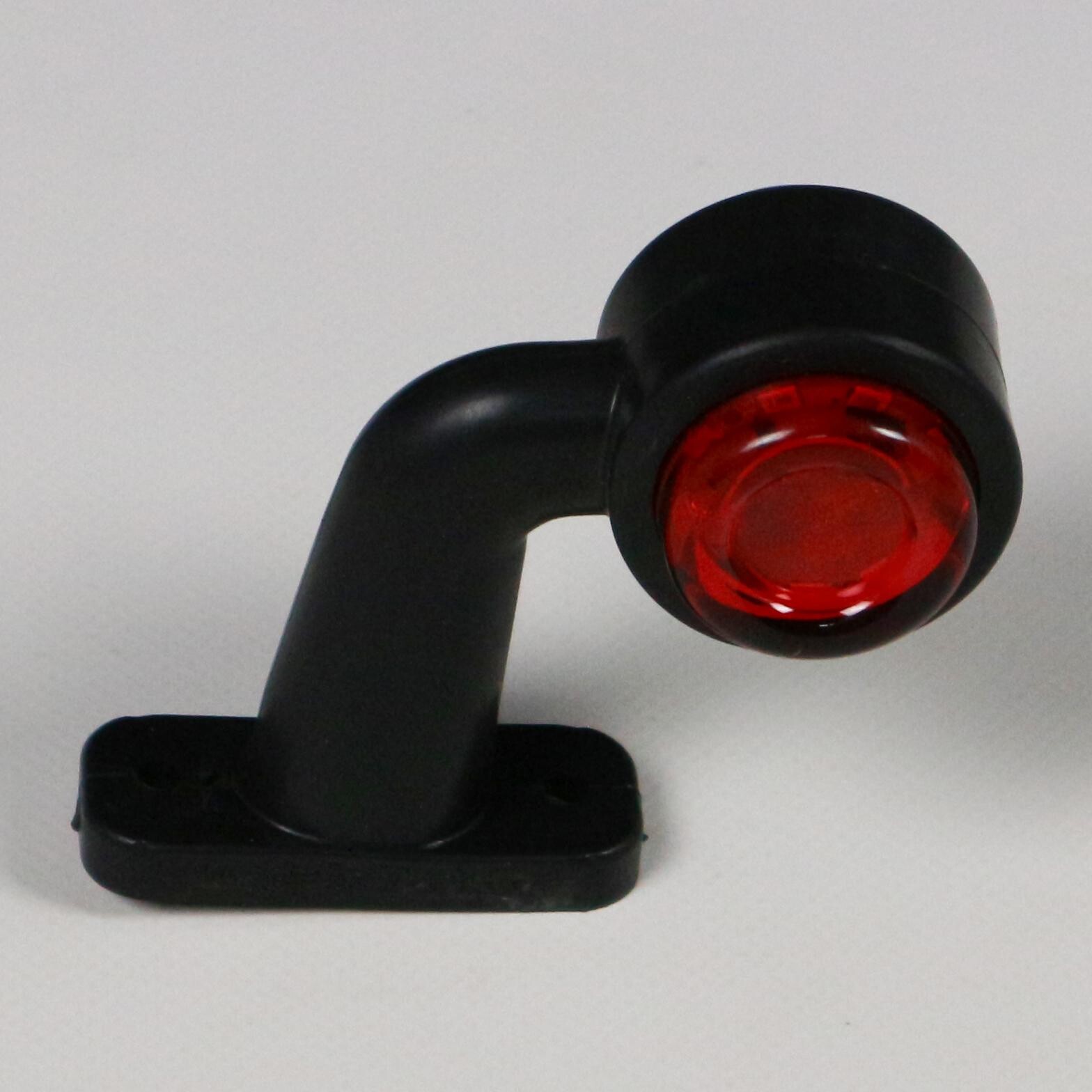 Фонарь габаритный рог 7 см, 18 LED кривой-бегущий диод \F.PLAS\ Фонарь габаритный рог 7 см, 18 LED кривой-бегущий диод \F.PLAS\