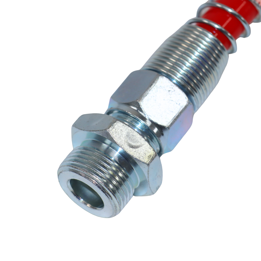 Шланг пневматический полиуретановый (PU) красный 5,5м М22*1,5 Шланг пневматический полиуретановый (PU) красный 5,5м М22*1,5