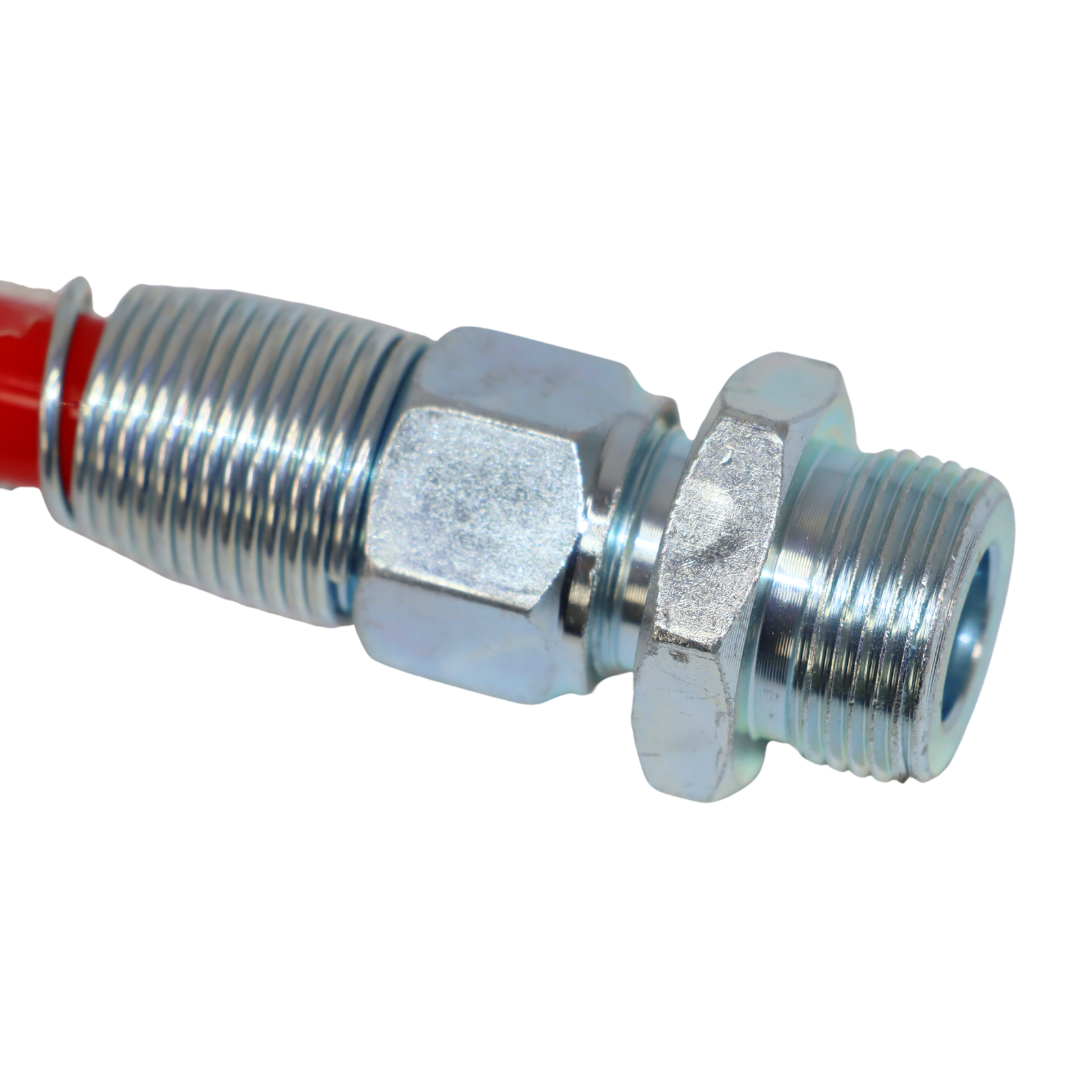 Шланг пневматический полиуретановый (PU) красный 5,5м М22*1,5 Шланг пневматический полиуретановый (PU) красный 5,5м М22*1,5