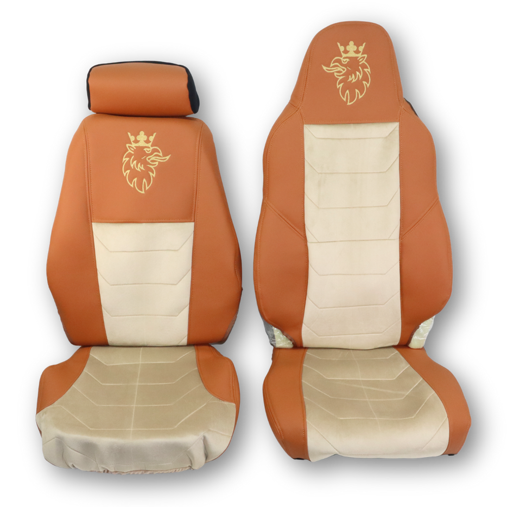 Чохол на сидіння  SCANIA R,G,P,S (2014-...) водій моноліт - пас. складне