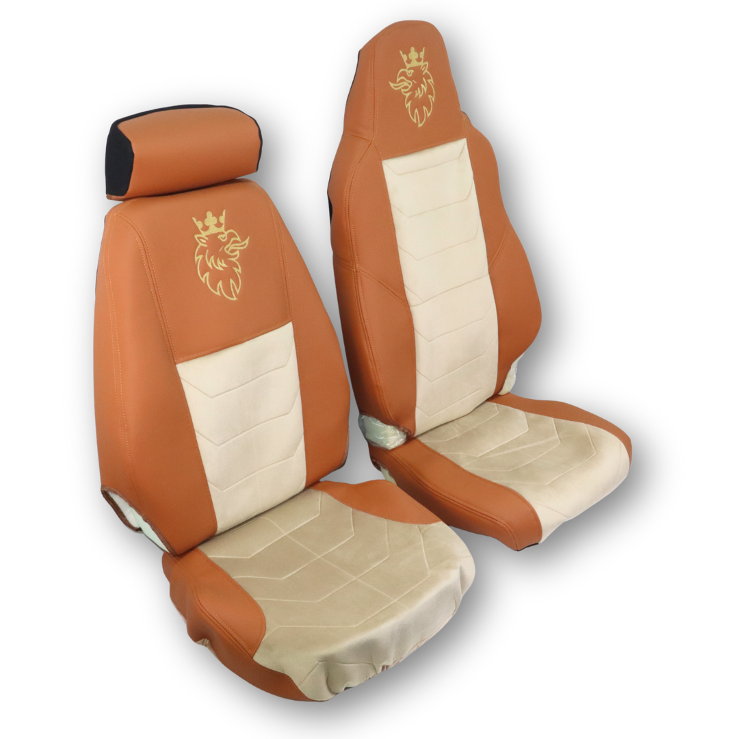 Чохол на сидіння  SCANIA R,G,P,S (2014-...) водій моноліт - пас. складне