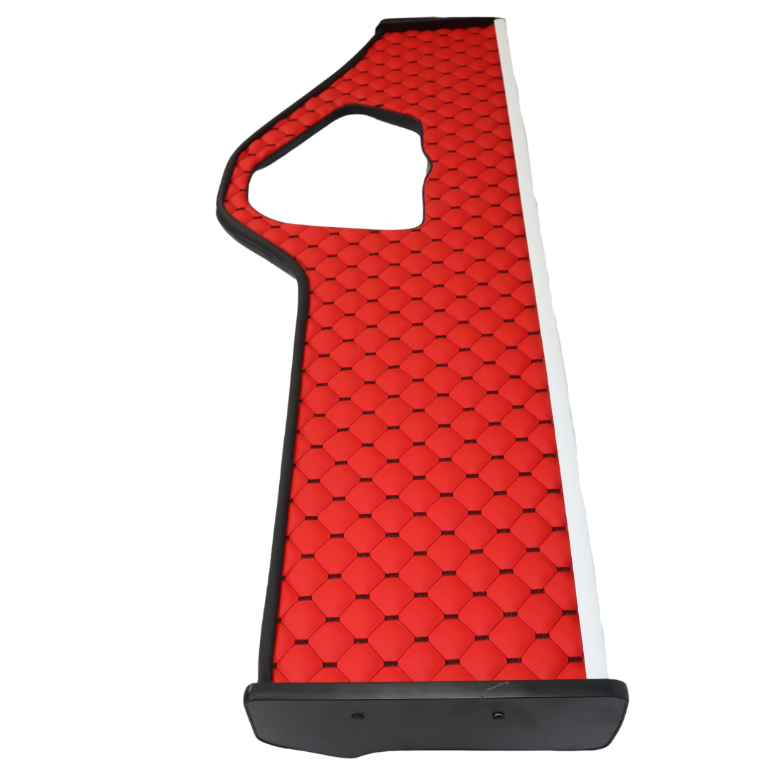 Полиця кабіни довга VOLVO FH 12\16 з 2008 червона\ST- Екошкіра стежка\ Полиця кабіни довга VOLVO FH 12\16 з 2008 червона\ST- Екошкіра стежка\