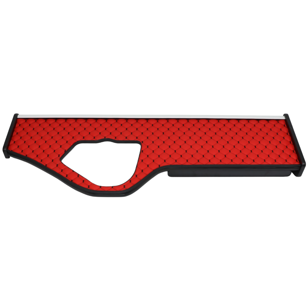 Полиця кабіни довга VOLVO FH 12\16 з 2008 червона\ST- Екошкіра стежка\ Полиця кабіни довга VOLVO FH 12\16 з 2008 червона\ST- Екошкіра стежка\