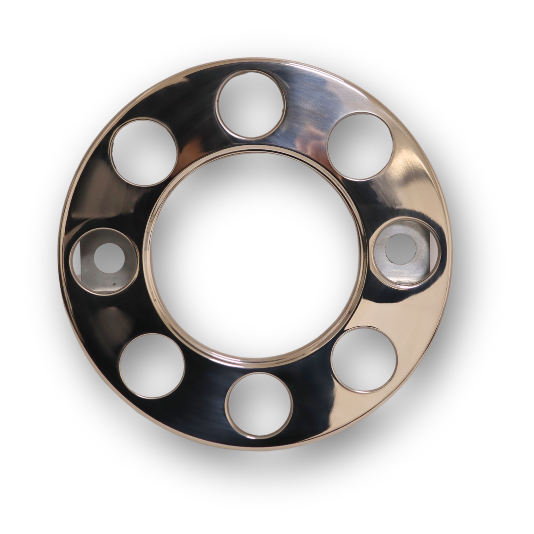 Колпак колеса "корона" 19,5 нерж. открытый