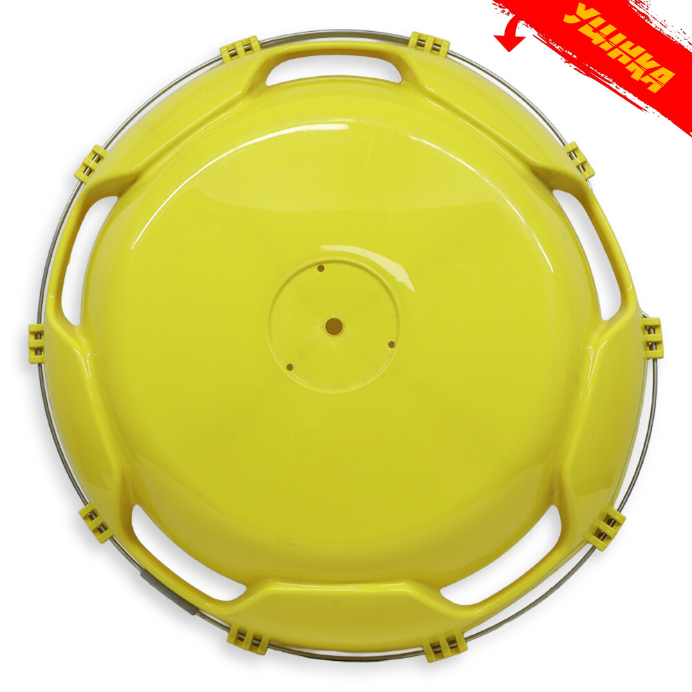 Ковпак колеса 22,5 (пластик) жовтий, передній\уцінка Ковпак колеса 22,5 (пластик) жовтий, передній\уцінка