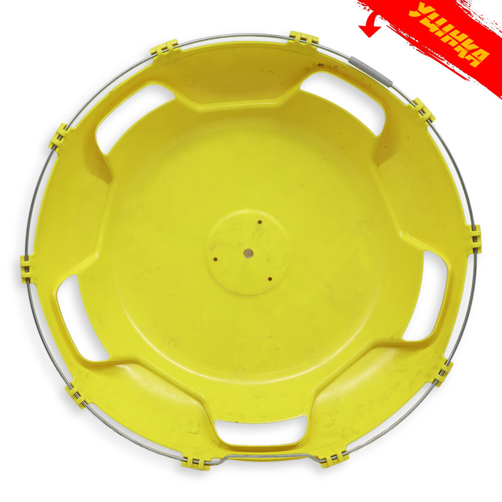 Ковпак колеса 22,5 (пластик) жовтий, передній\уцінка Ковпак колеса 22,5 (пластик) жовтий, передній\уцінка