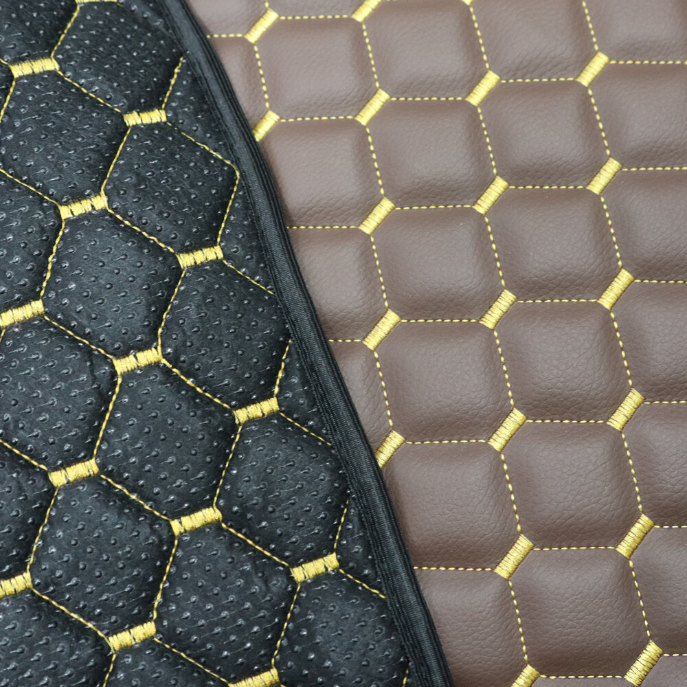 Коврик Экокожа RENAULT T з 2014; АКПП, коричневый, АСП