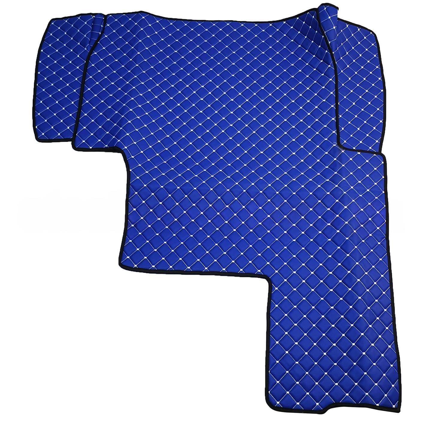 Коврик Экокожа MAN TGA XXL 2000-2011; АКПП,МКПП, синий, АСП