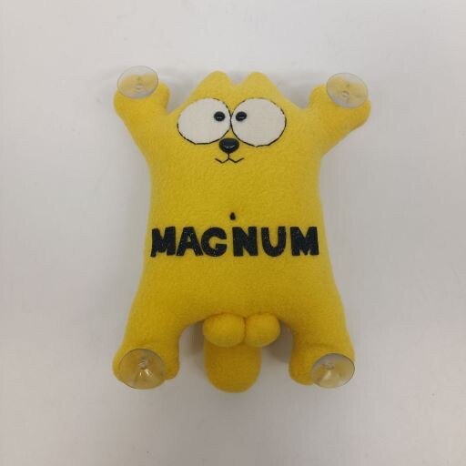 Кот игрушка MAGNUM желтый