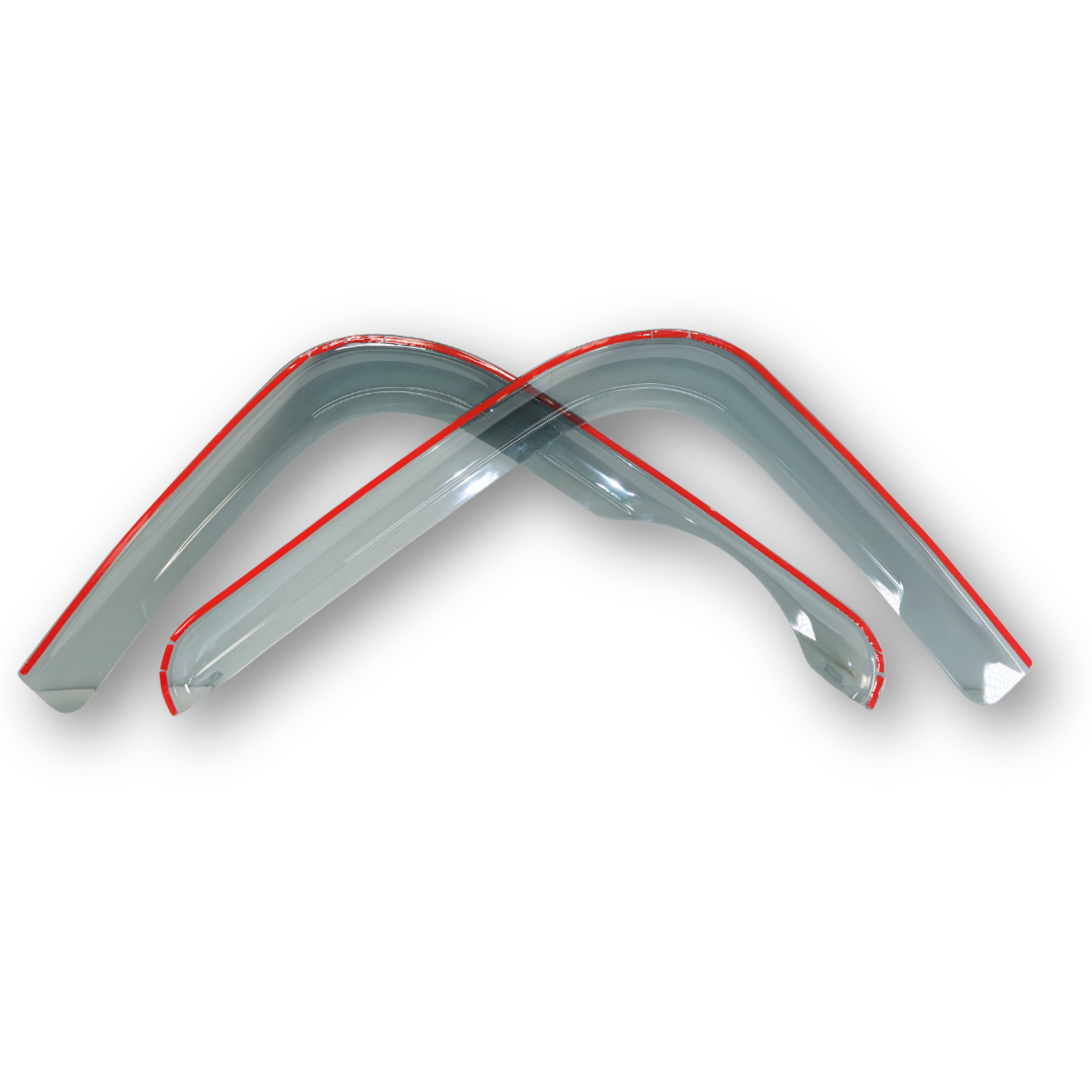 Ветровик FORD F-MAX 2019-2024: Черный, накладной. Ветровик FORD F-MAX 2019-2024: Черный, накладной.