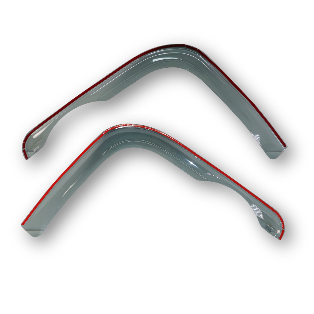 Ветровик FORD F-MAX 2019-2024: Черный, накладной. Ветровик FORD F-MAX 2019-2024: Черный, накладной.