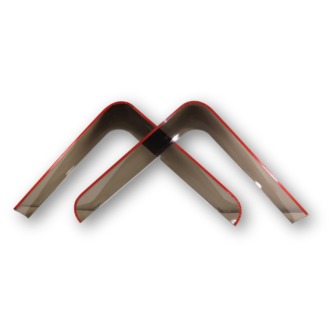 Ветровик  SCANIA 7 / R / S  ; 2017 + ;Черный.Накладной.