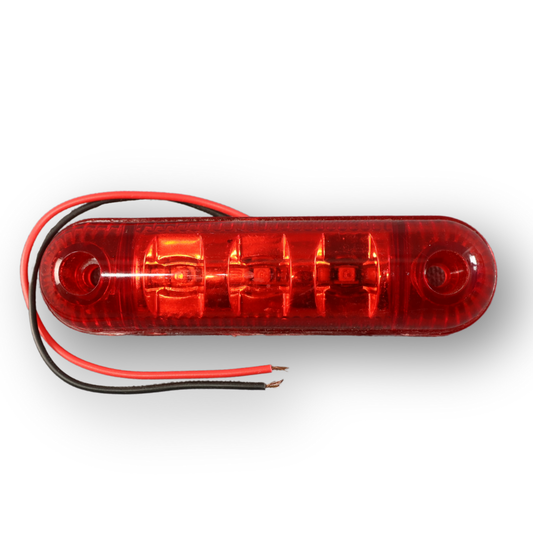 Фонарь декор LED 3 красный
